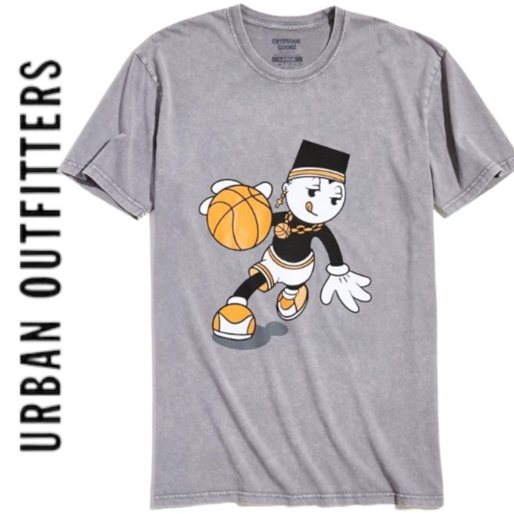 NEW UO Urban Outfitters Cryptoon Goonz UO Exclusive NFT Baller T-Shirt Tee M